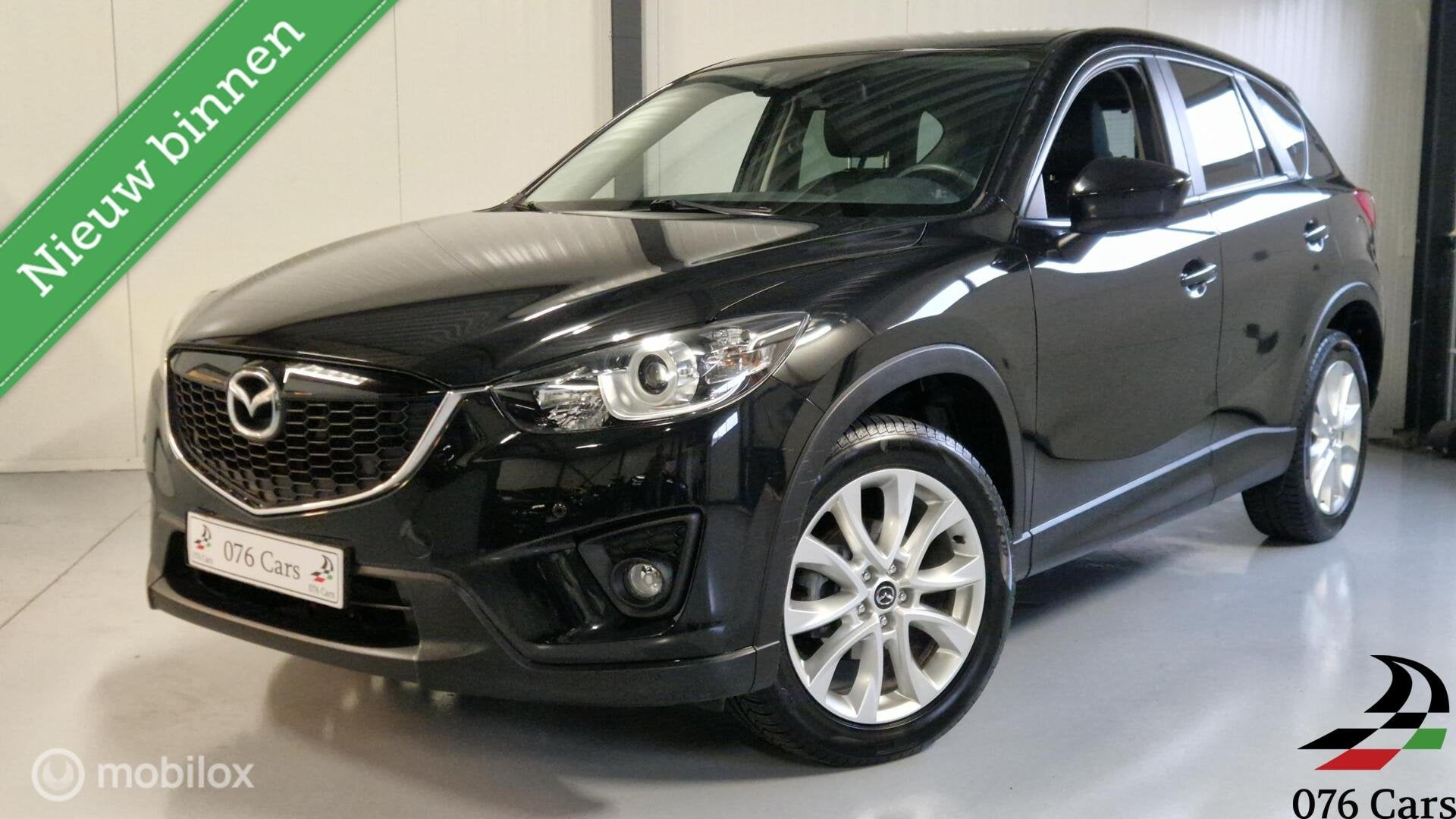 Mazda CX-5 2.0 TS+ 4WD| 65 DKM | 1e eigenaar | Leder | Bose, Auto's, Verwarmde buitenspiegels, 4 cilinders, 160 pk, Zwart
