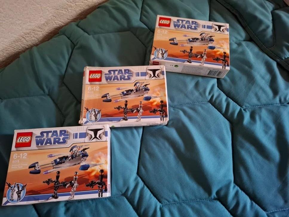 Star Wars Lego 3x  8015 Assassin Droids Battle Pack, Ophalen of Verzenden