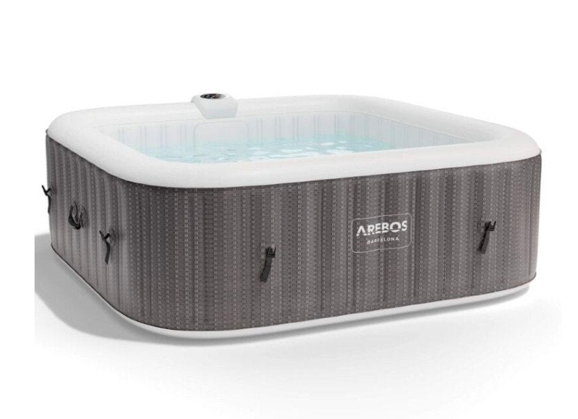 2 x arebos jacuzzi bubbelbad 1 nieuw ruilen mag tegen lego, Ophalen, Nieuw, Afdekzeil, Opblaasbaar