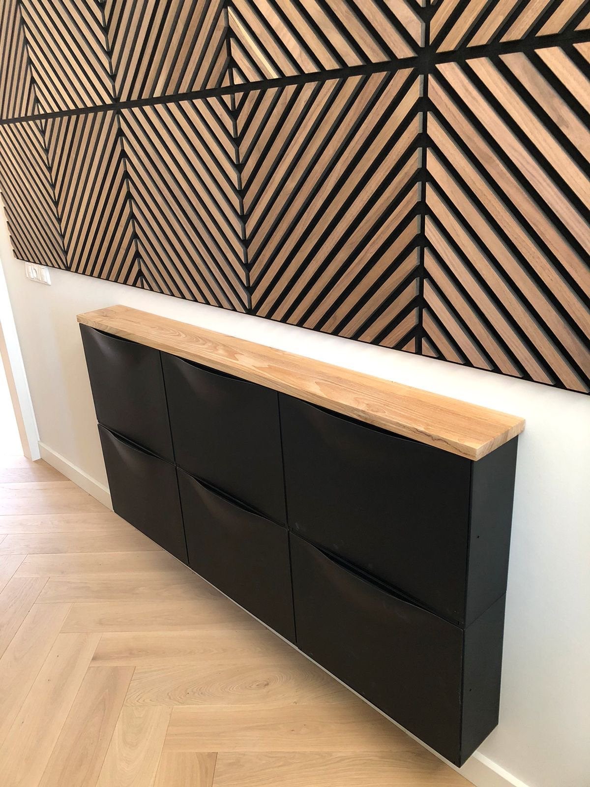 Planken voor op drie schoenenkasten trones ikea, Verzenden, Zo goed als nieuw