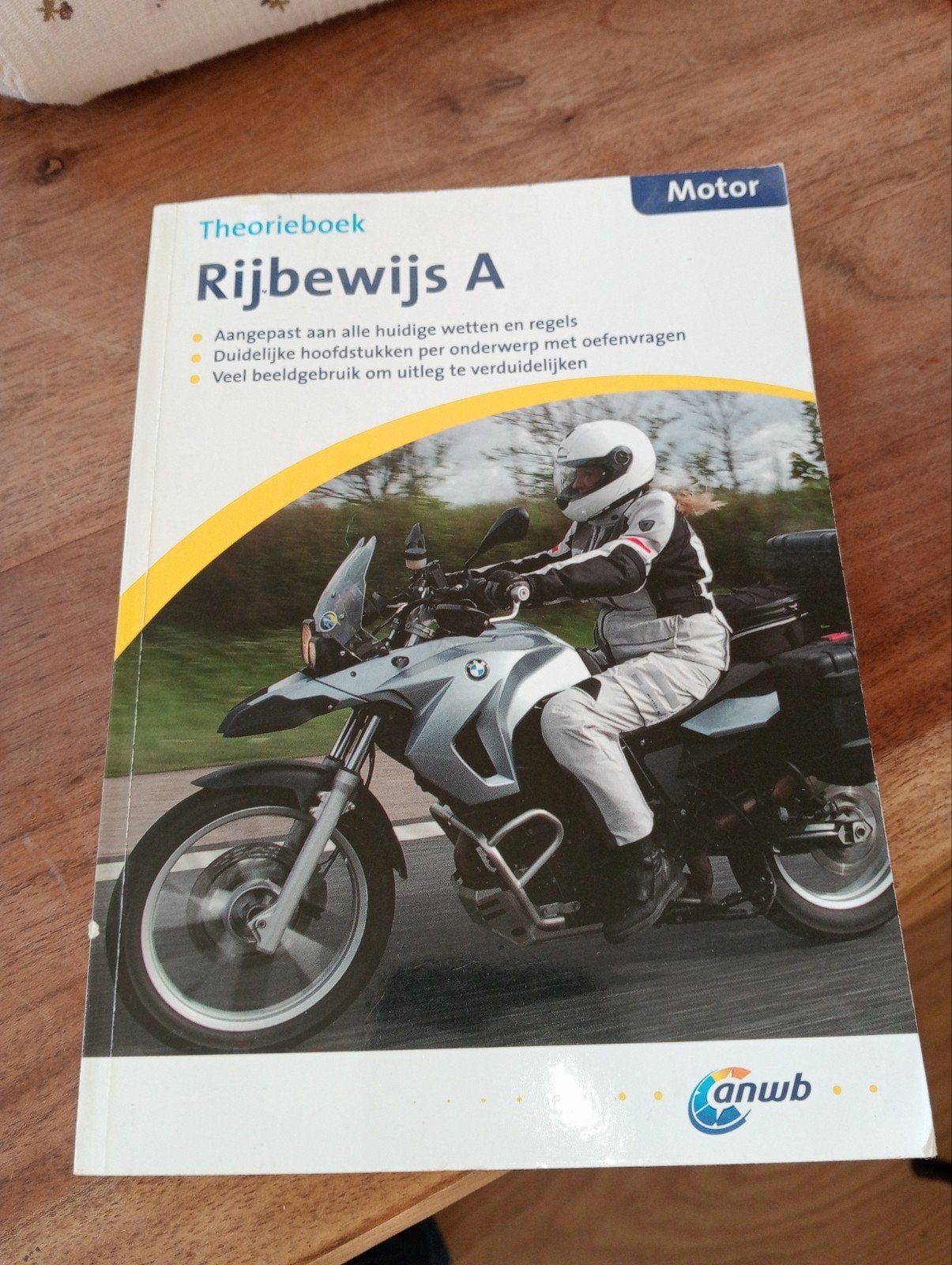 Theorieboek Rijbewijs A - ANWB - Motorrijbewijs, Boeken, Ophalen of Verzenden, Zo goed als nieuw, Overige niveaus, ANWB
