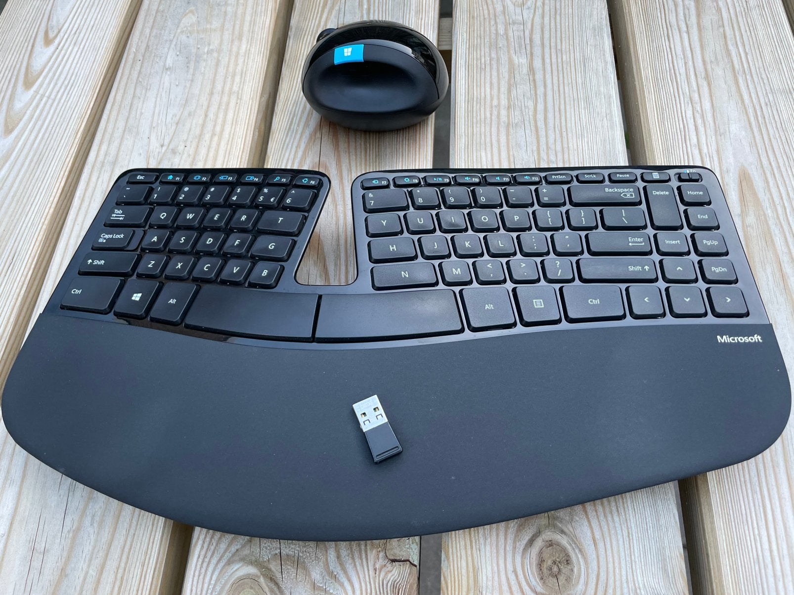 MICROSOFT SCULPT ERGONOMIC toetsenbord excl. B/G/S, Gebruikt, Ergonomisch, Ophalen of Verzenden, Draadloos