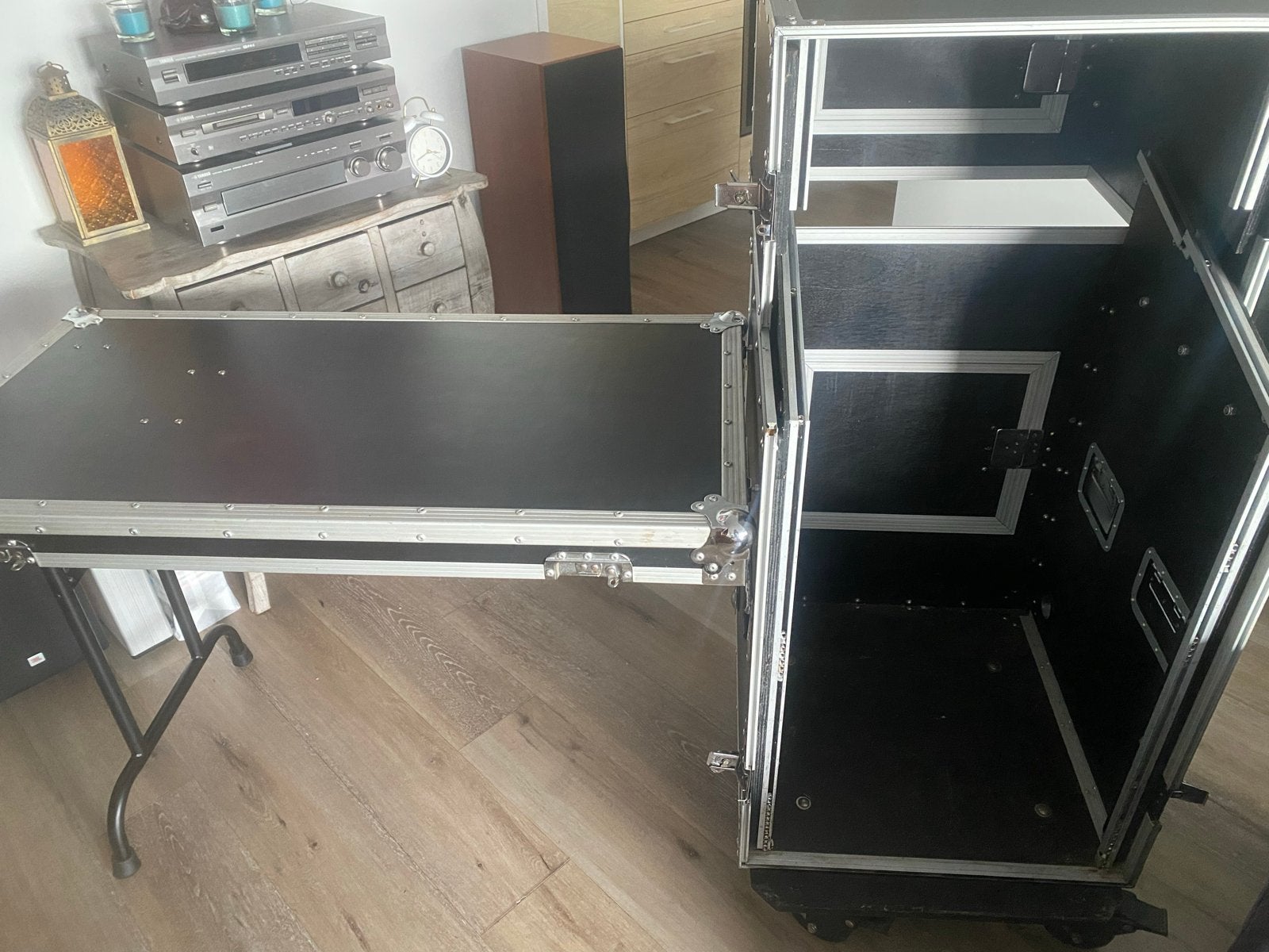 Luxe Flightcase Rackcase - Zeer stevig !!! en veelzijdig, Gebruikt, Speaker of Versterker, Ophalen of Verzenden, Nvt