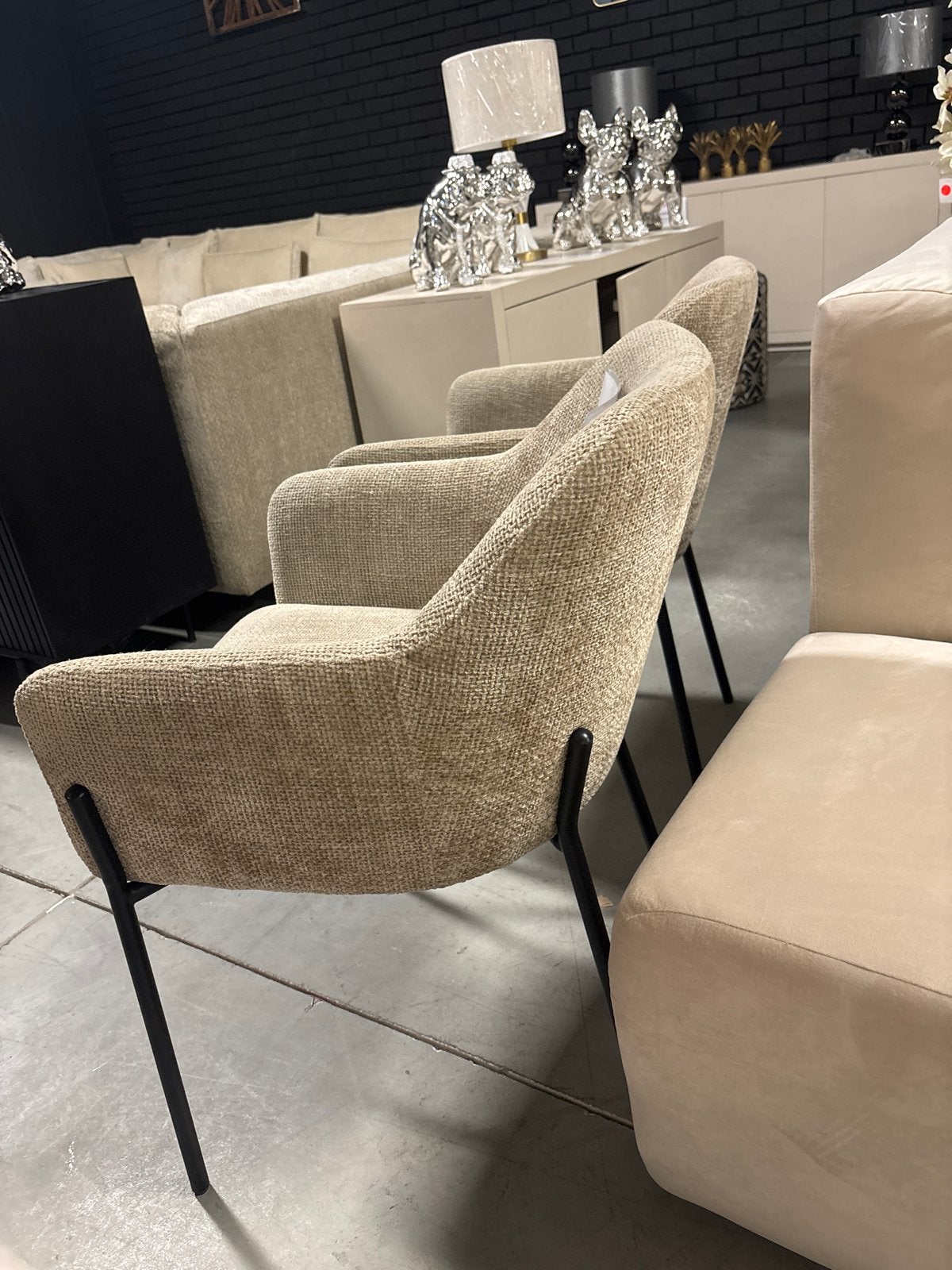 2x Richmond Interiors Stoel Fay - Showroommodel, Twee, Overige kleuren, Ophalen of Verzenden, Zo goed als nieuw