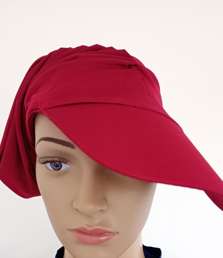 Sale! 2x flexibele pet-muts nieuw p.st. 1,00, Kleding | Dames, Hoeden en Petten, Ophalen of Verzenden, Nieuw, One size fits all