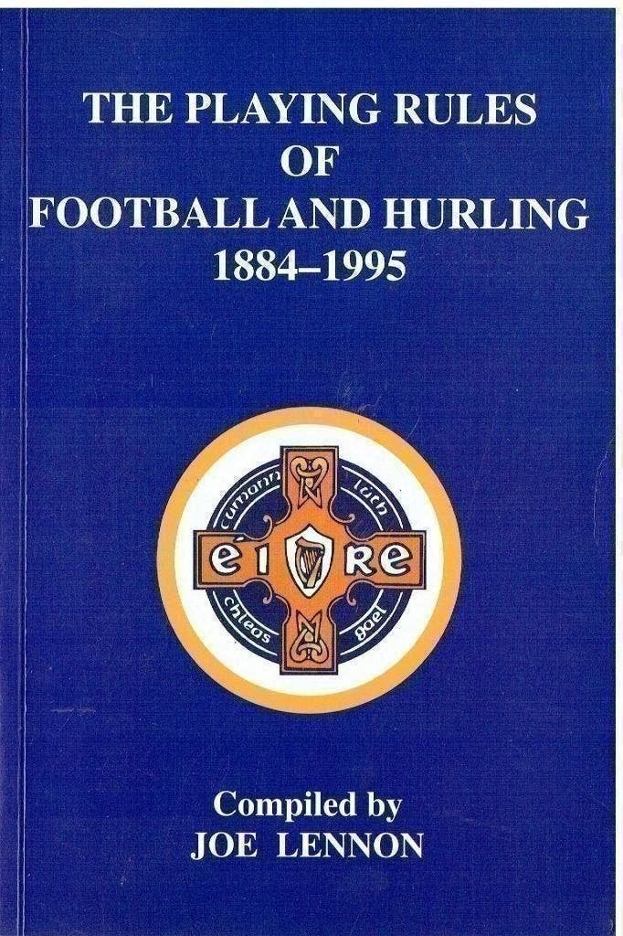 The Playing Rules of Football and Hurling 1885-1995 J Lennon, Boeken, Verzenden, Zo goed als nieuw, Watersport en Hengelsport