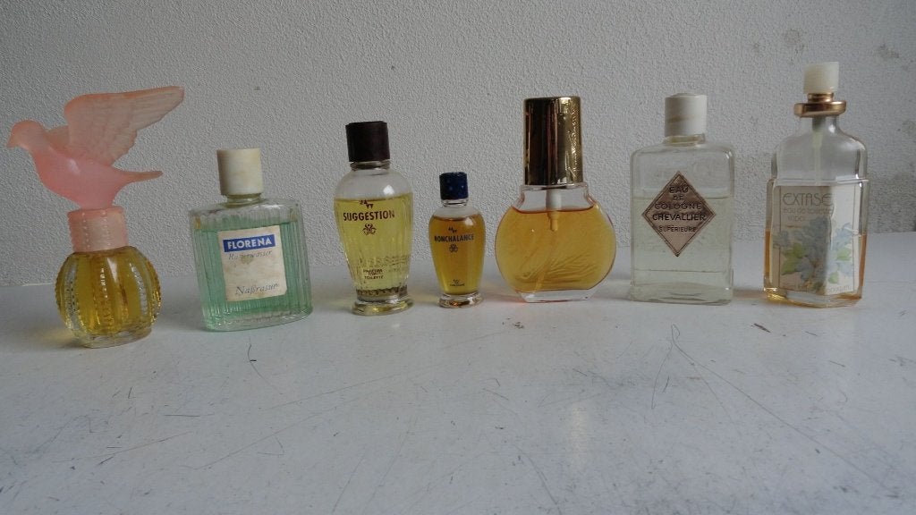 Parfum, antiek en ouderwets oa Delagar en Suggestion, Sieraden, Tassen en Uiterlijk, Uiterlijk | Parfum, Ophalen of Verzenden