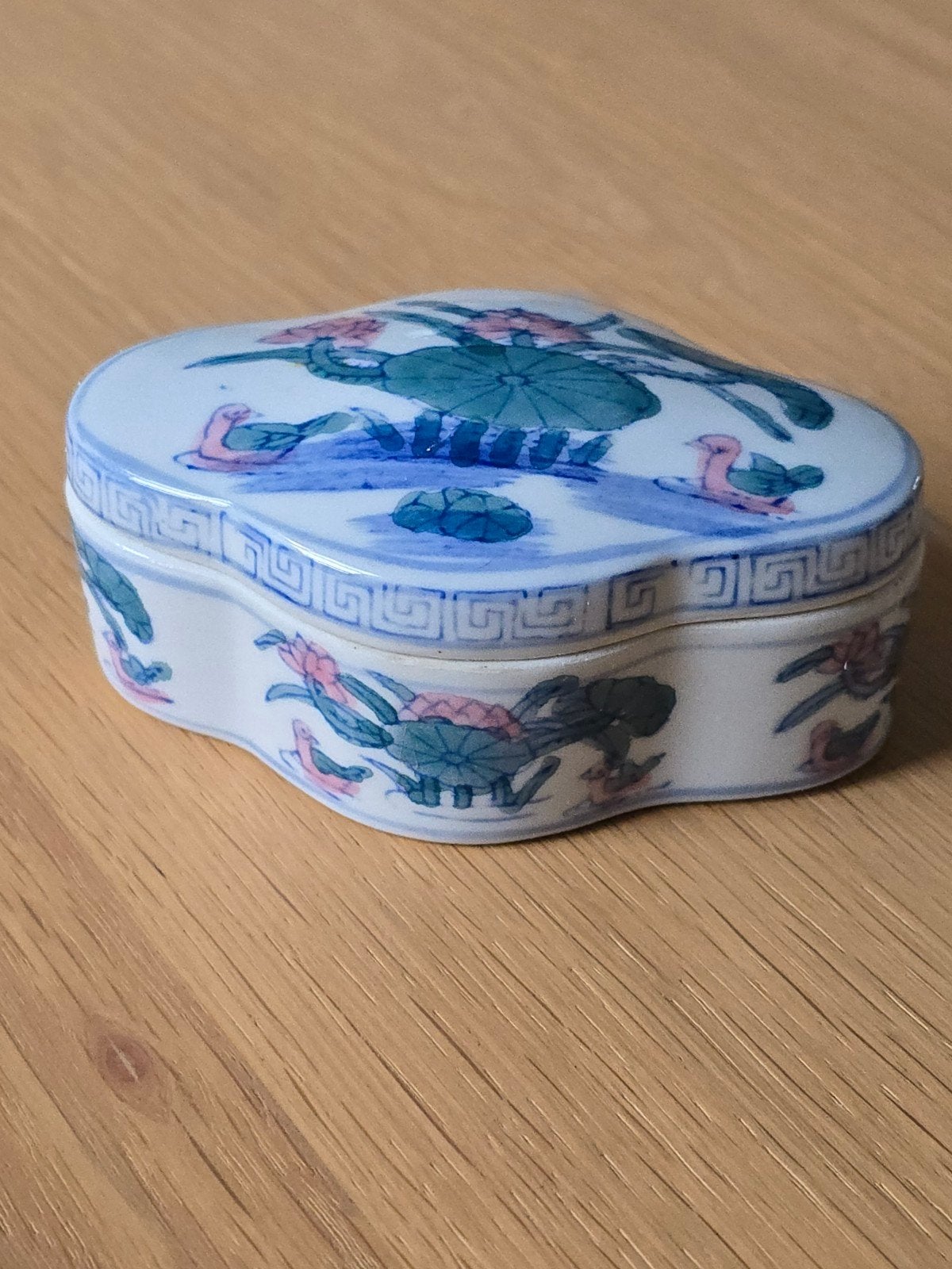 Antiek Chinees sieradendoosje bijouteriedoosje sieradendoos, Ophalen of Verzenden
