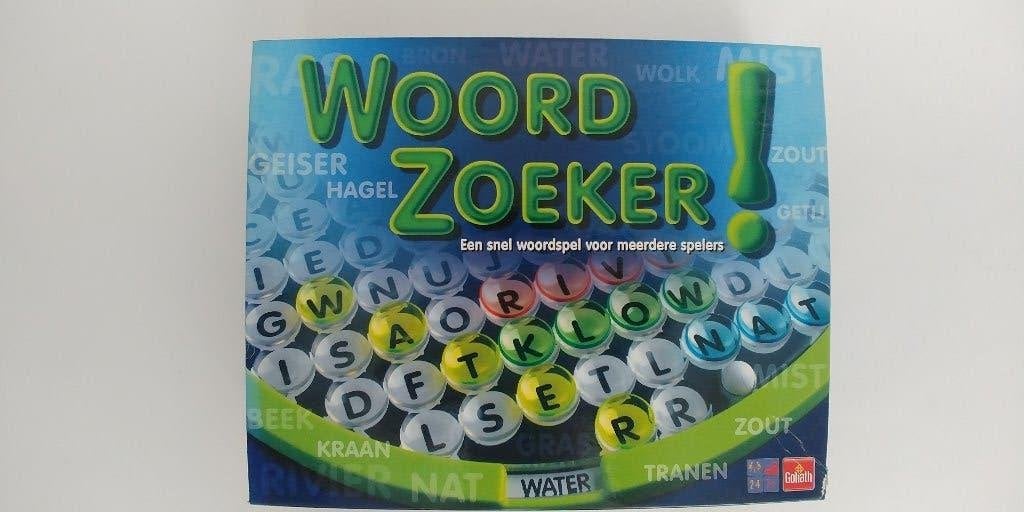 Spel Woordzoeker, Een of twee spelers, Ophalen of Verzenden, Gebruikt, Goliath