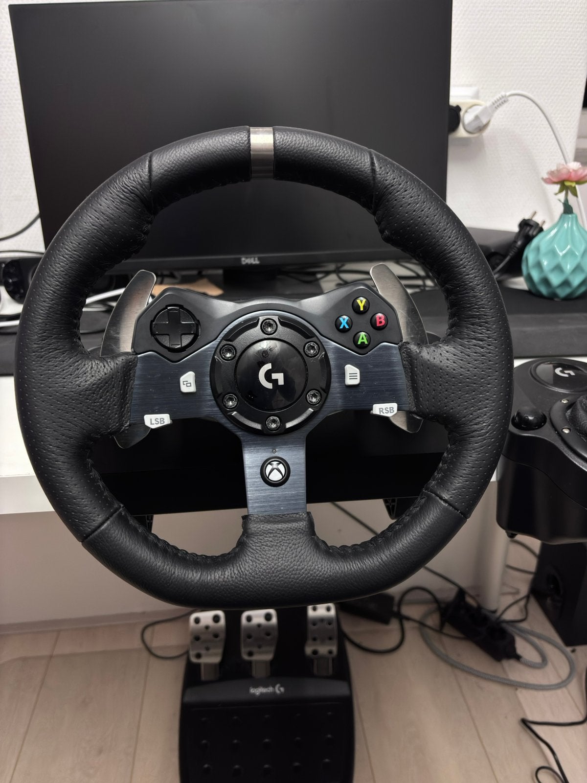 Logitech g920, Ophalen of Verzenden, Zo goed als nieuw, Stuurtje of Sportattribuut, Xbox Series S