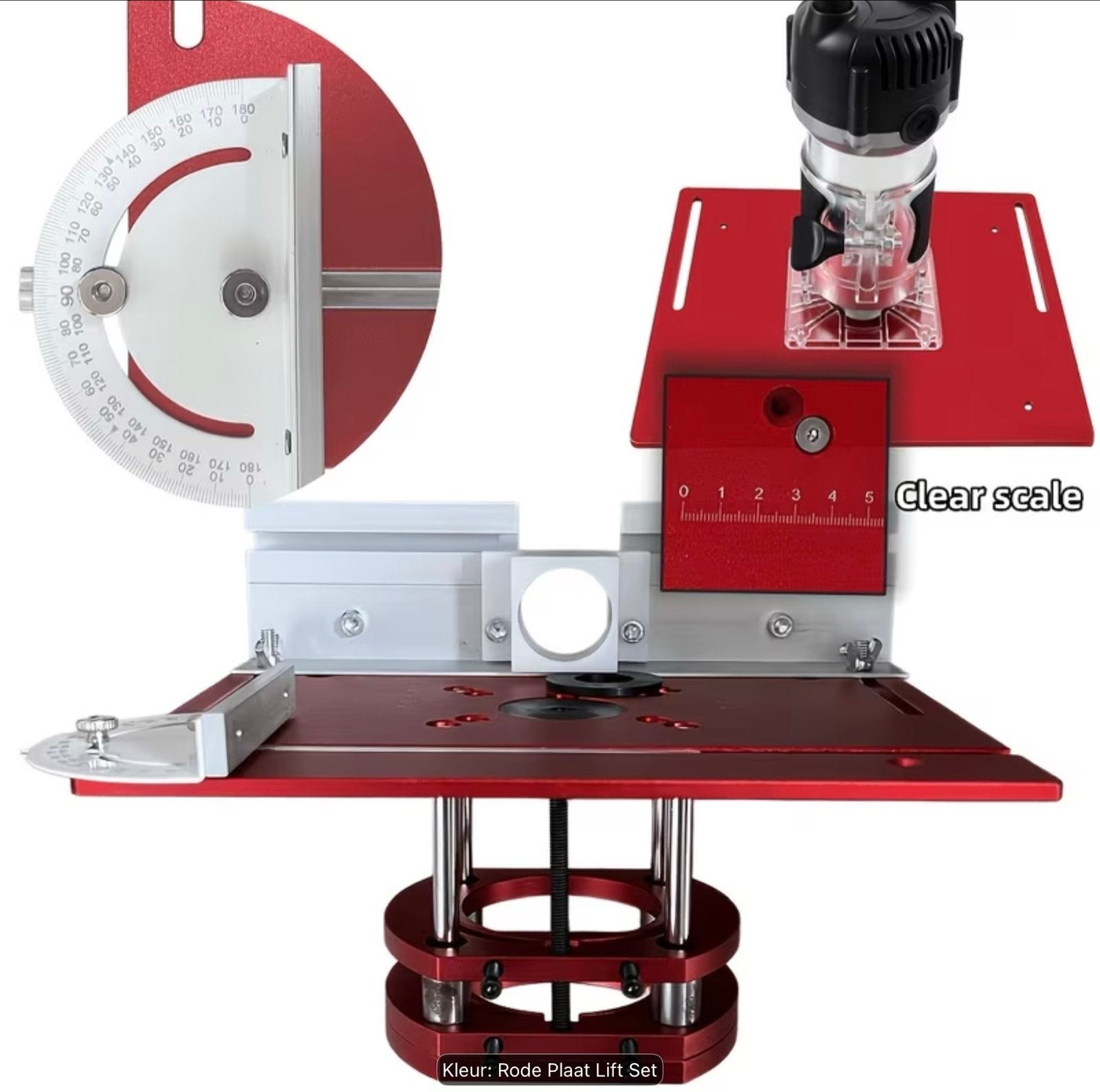 Freeslift en freesplaat voor 65 mm freesmachine, Ophalen of Verzenden, Nieuw, Bovenfrees