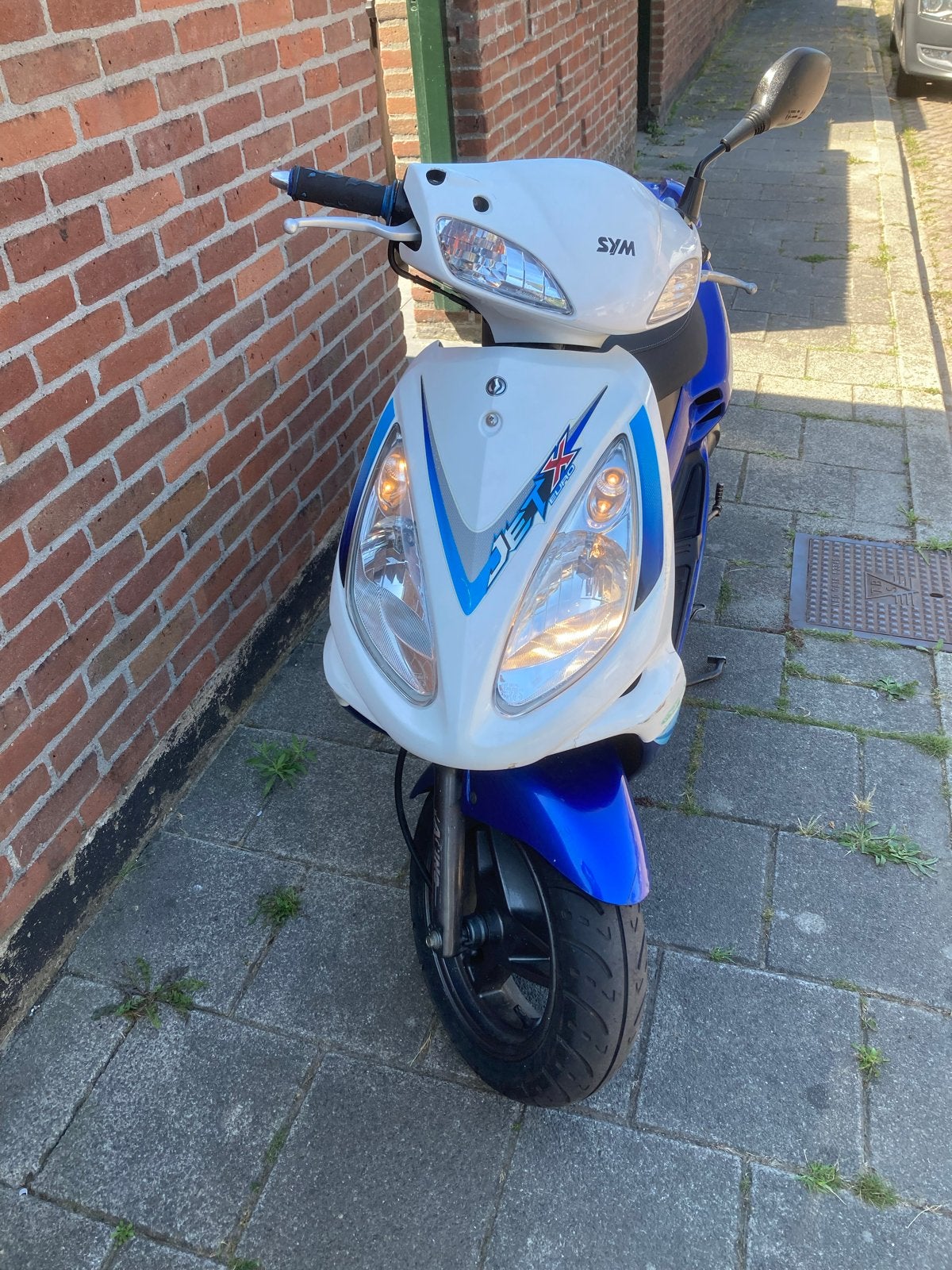 Sym Jet Euro X 50 2t Scooter - Technisch Goed, Gebruiksspore, Ophalen, Tweetakt, Gebruikt, SYM