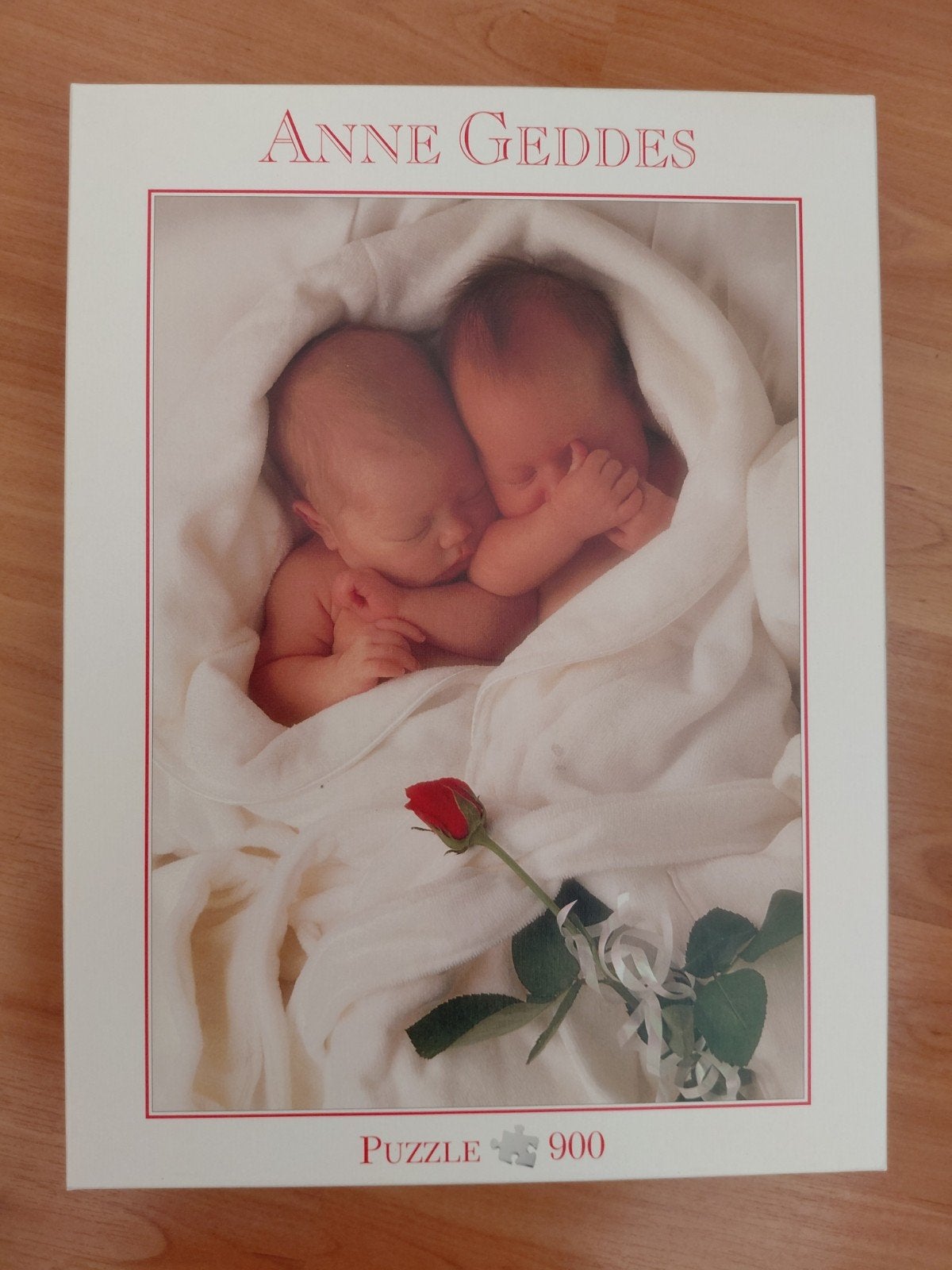 Anne Geddes - 900 stukjes - 666 x 476 mm, Ophalen of Verzenden, 500 t/m 1500 stukjes, Zo goed als nieuw, Legpuzzel