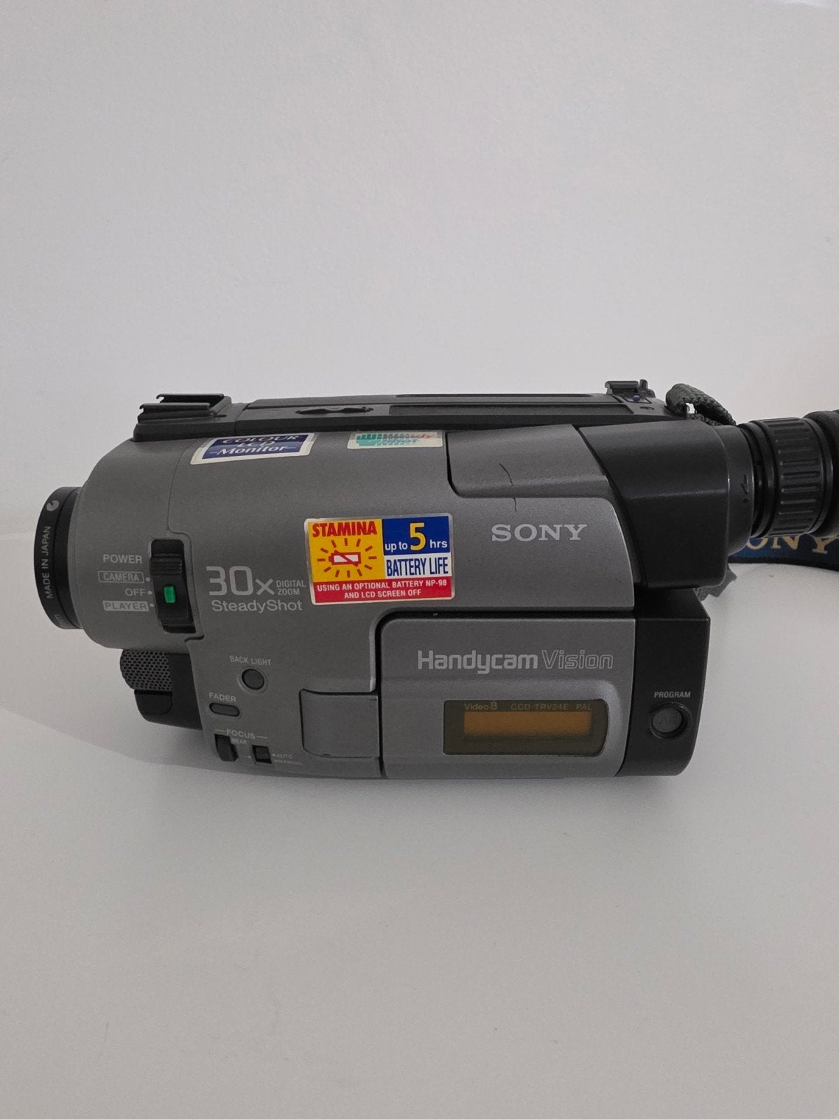 Sony Handycam Vision Video8 camera - voor onderdelen / repar, Ophalen of Verzenden, 8mm, Camera