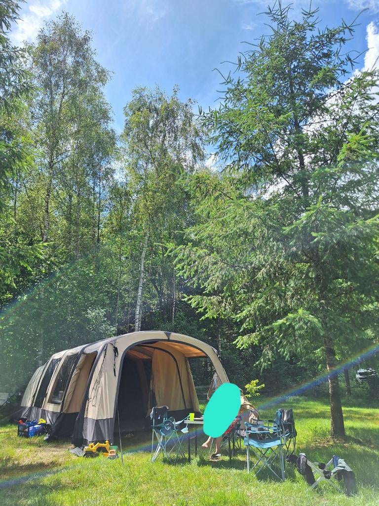 Bardani airspace 380TC opblaasbare tent 5 personen, Caravans en Kamperen, Ophalen, Zo goed als nieuw