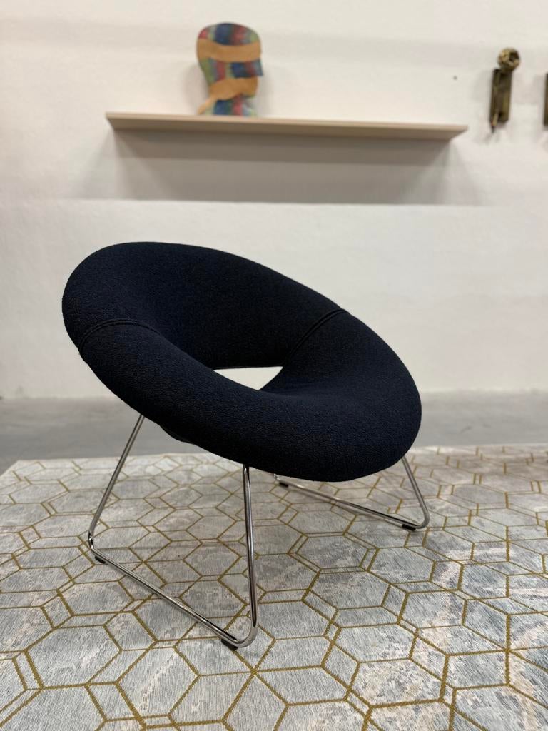 Nieuw Leolux Mimas Fauteuil Mondo stof Design stoel, Leolux, Nieuw, 75 tot 100 cm, Ophalen of Verzenden