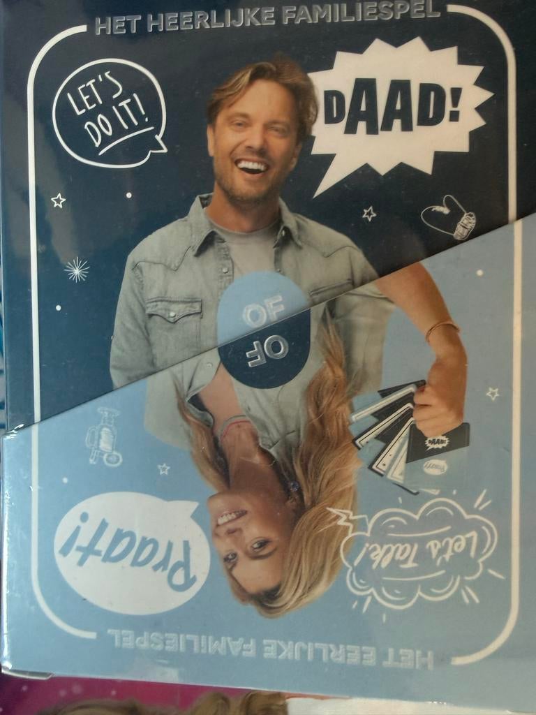 Nieuw: Het Heerlijke Familiespel: Praat! Of Daad!, Ophalen of Verzenden, Nieuw