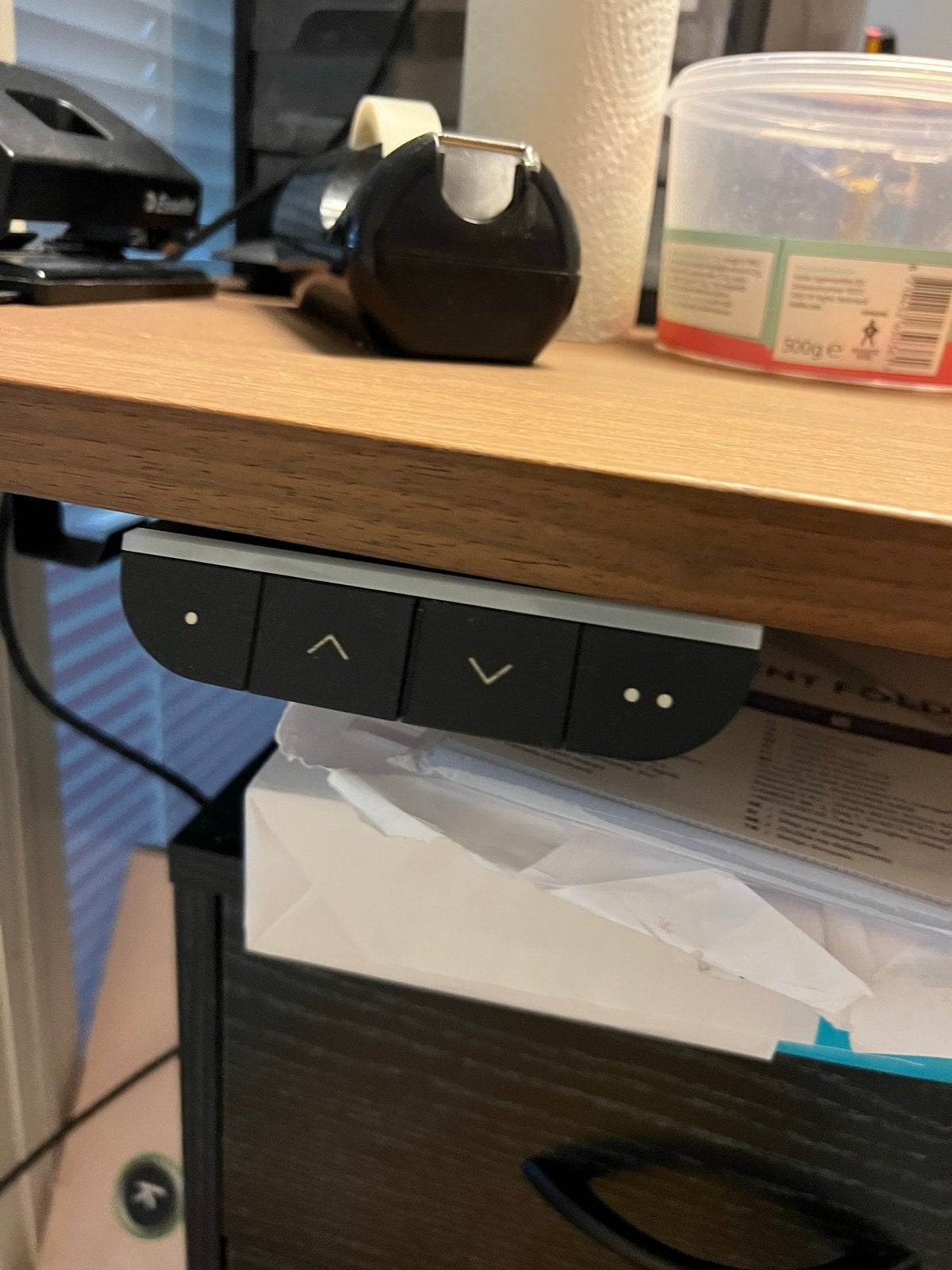 IKEA MITTZON Zit-sta bureau 120x80cm, Ophalen, Zit-sta bureau, Elektrisch, Gebruikt