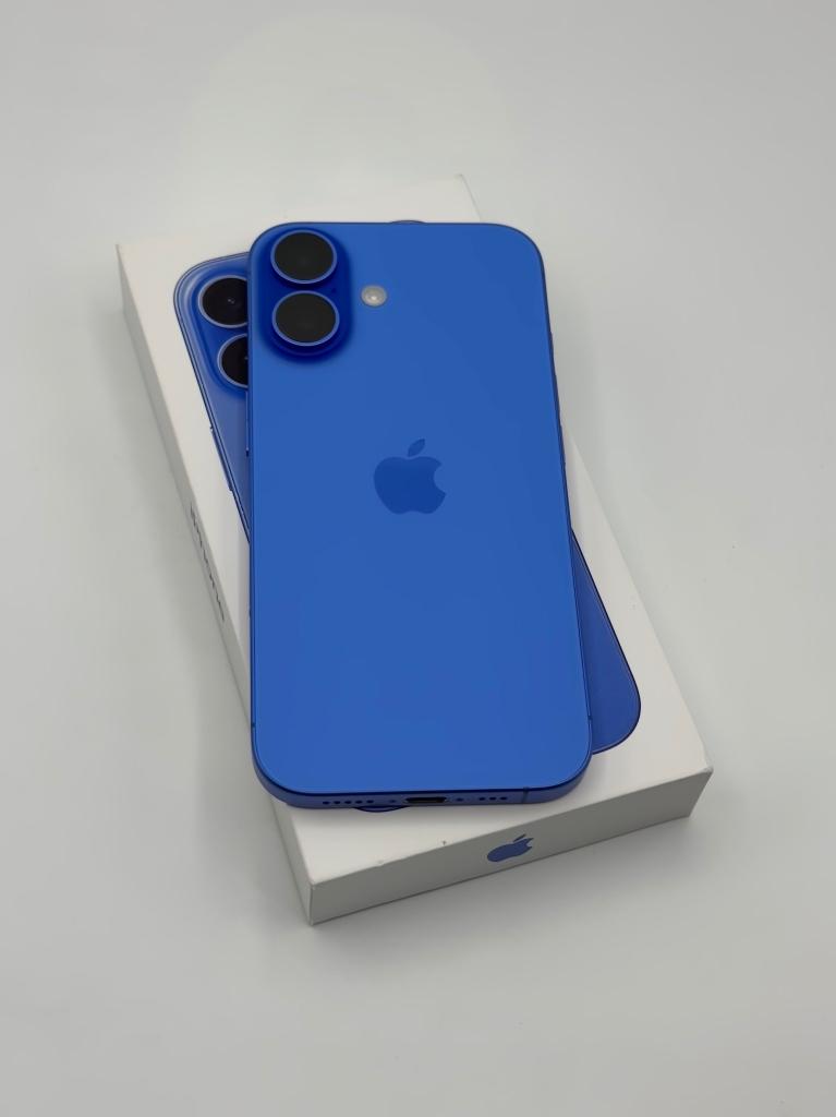 iPhone 16 | 128 GB | Ultra Marine | Topstaat | Garantie, 128 GB, 89 %, Apple Inc., Blauw