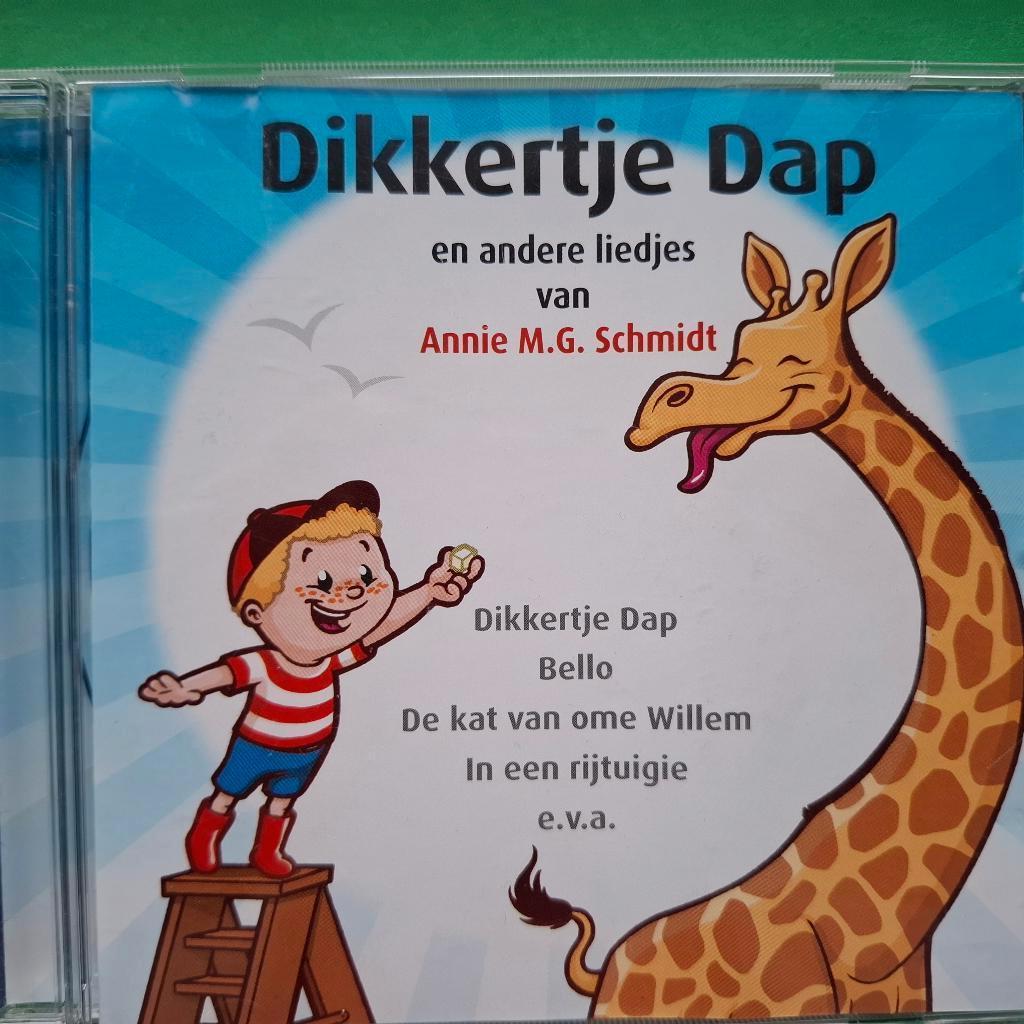 DIKKERTJE DAP EN ANDERE LIEDJES VAN ANNIE M.G. SCHMIDT, Ophalen of Verzenden, Zo goed als nieuw, Muziek, 6 tot 9 jaar