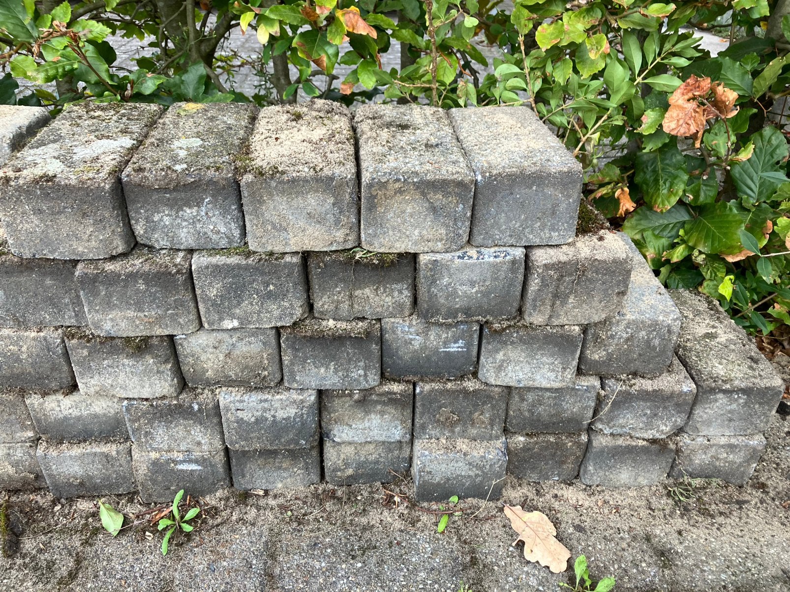gratis klinkers/ tegels 10x20 en 10x10, Tuin en Terras, Ophalen, Gebruikt, Klinkers, Minder dan 5 m²