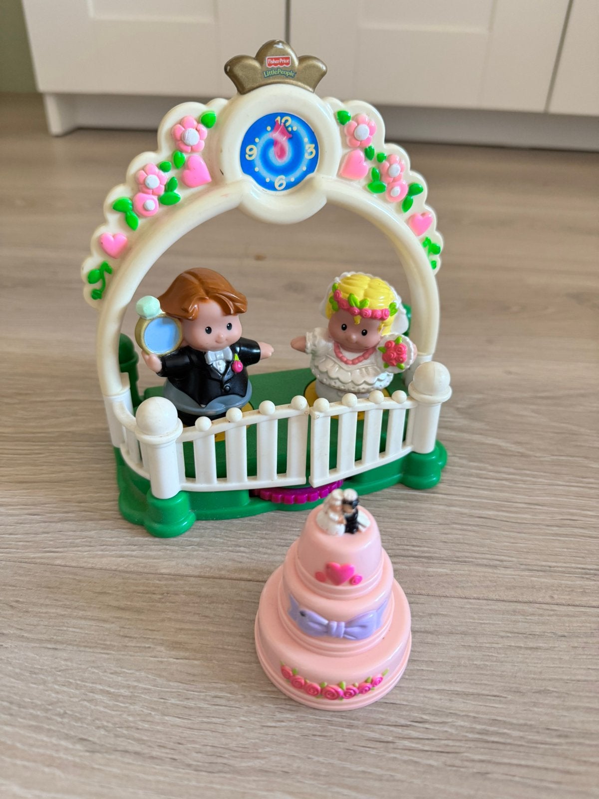 Fisher Price Little People bruiloft., Ophalen, Gebruikt, Versiering