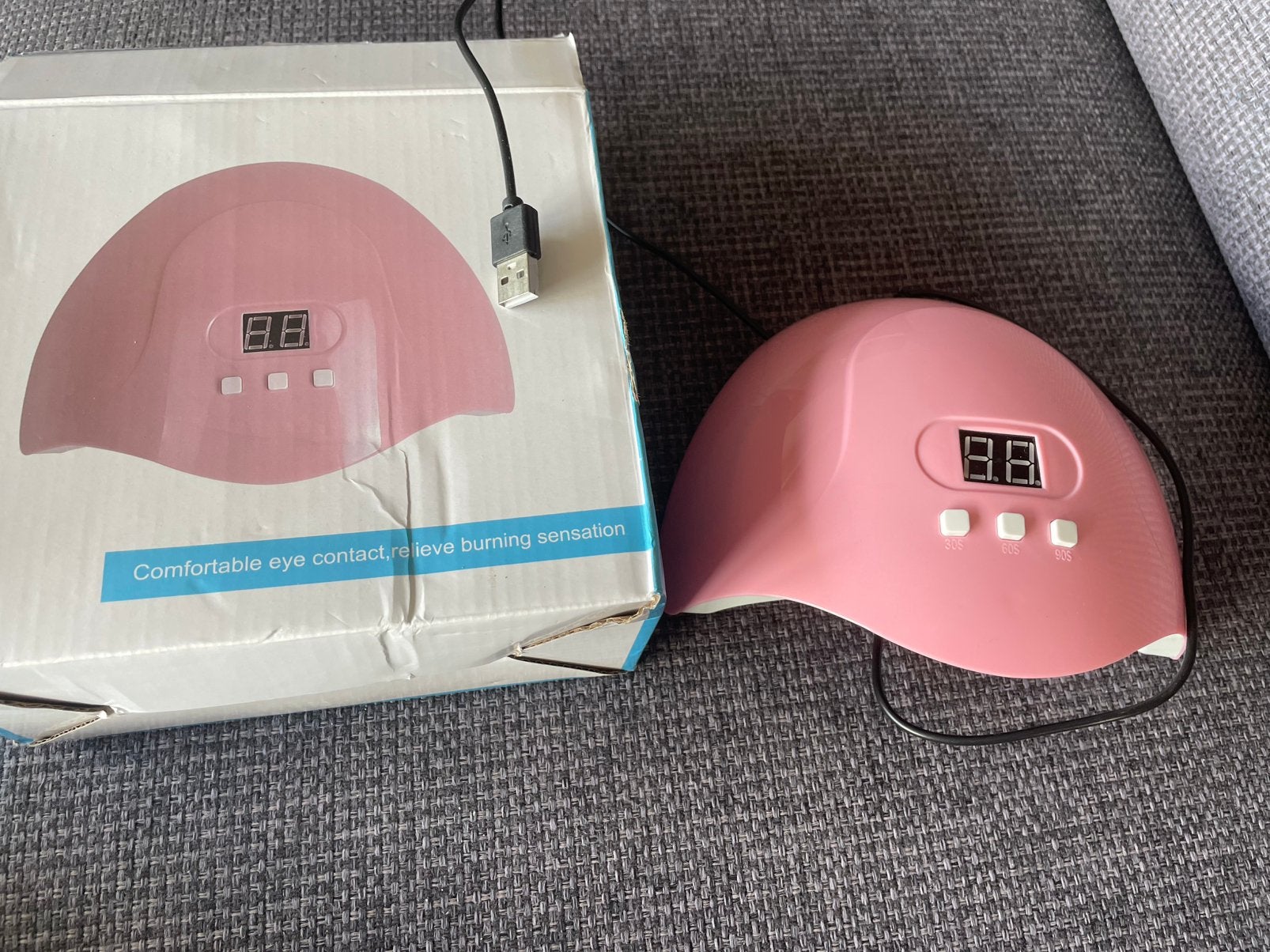 Nagel LED LAMP, Ophalen of Verzenden, Zo goed als nieuw, Wit, Handen en Nagels