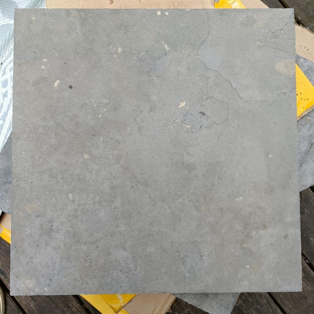 Gebruikte terrastegels 60x60 cm (9 stuks), Tuin en Terras, Ophalen, Gebruikt, Minder dan 5 m², Beton
