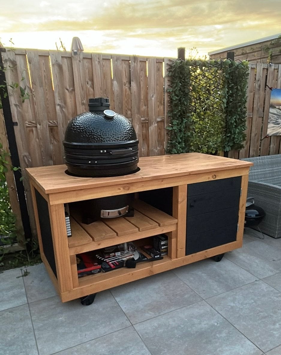 BBQ meubels op maat, Ophalen, Nieuw, Houtskool, Vrijstaand