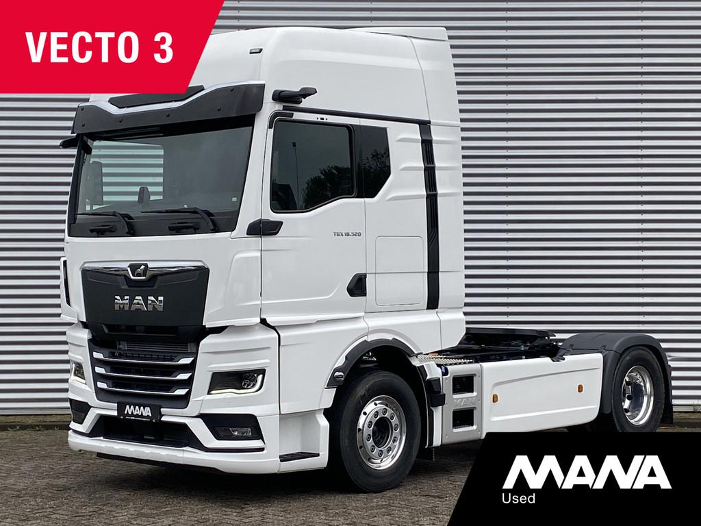MAN TGX 18.480 480PK 4x2 BL Vecto 3 Stand-Clima CarPlay LED, Automaat, MAN, Wit, Bedrijf