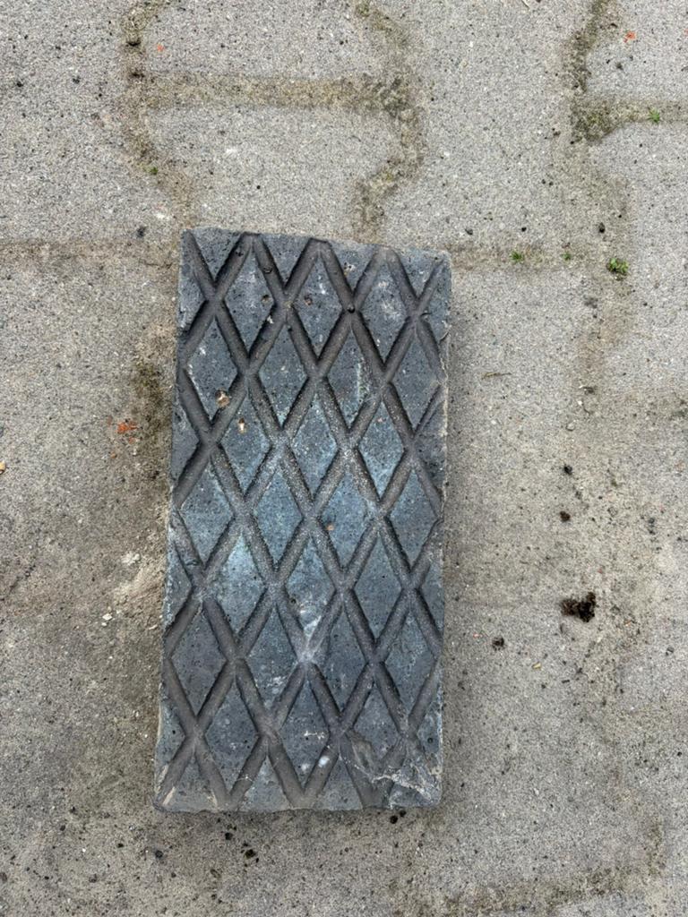 Grip tegels (diamant), Tuin en Terras, Tegels en Klinkers, Ophalen, Beton, Terrastegels