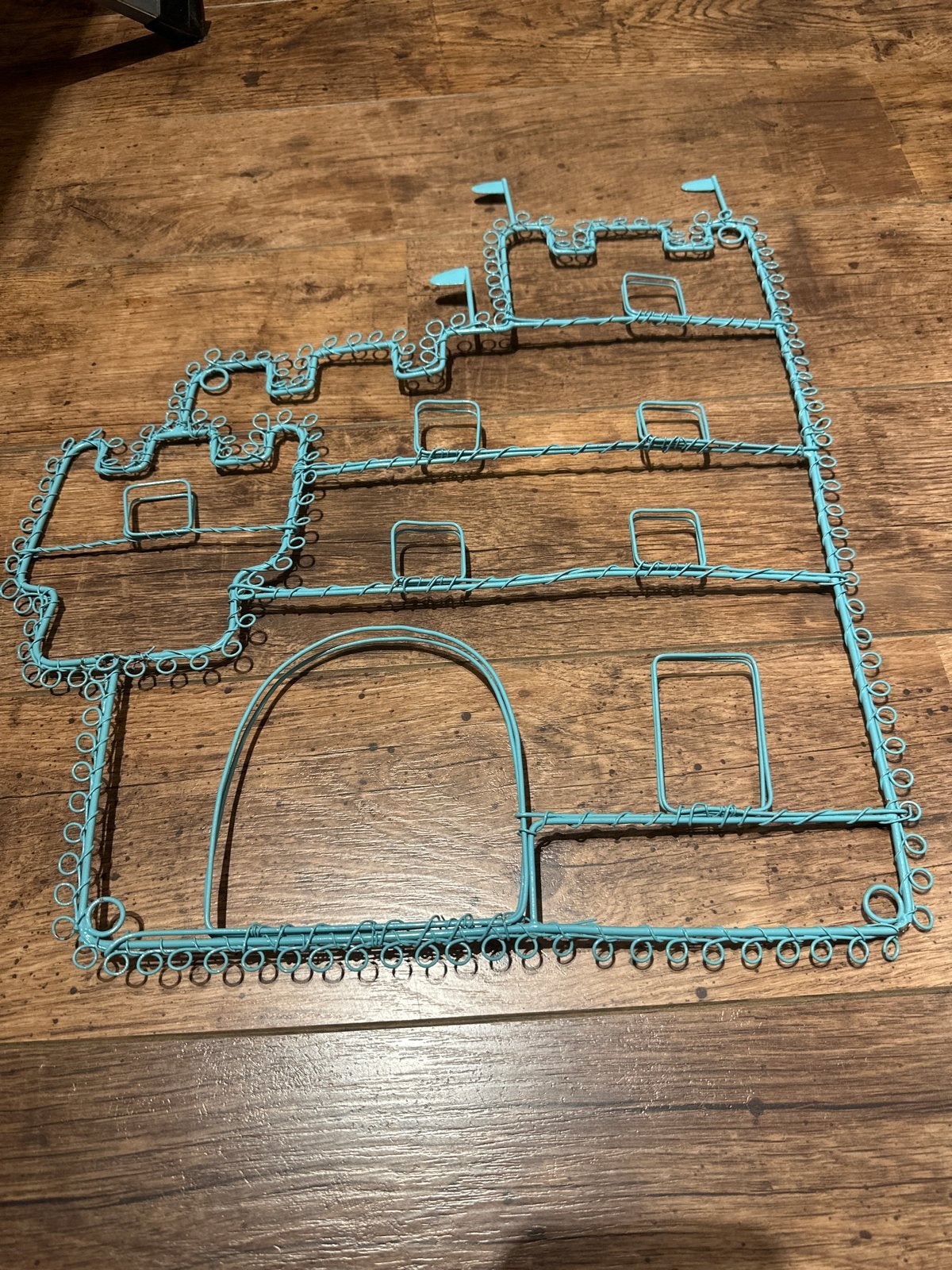 Kasteel rekje voor foto's, kaarten of knuffels, Ophalen, Gebruikt, Wanddecoratie, Ophangbaar