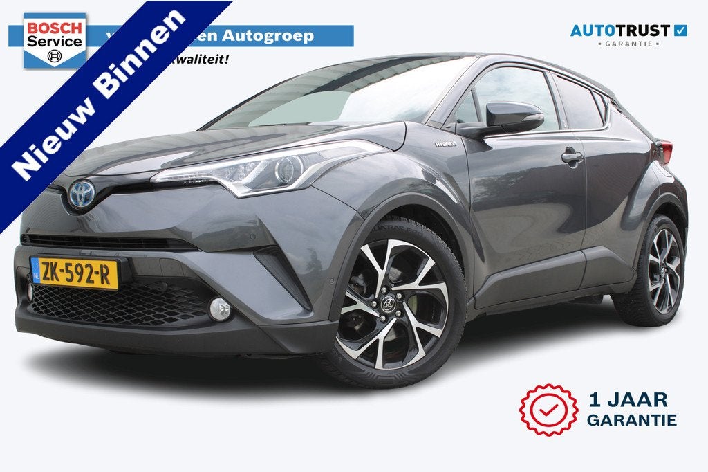 Toyota C-HR 1.8 Hybrid Business Intro | Incl. 12 maanden gar, Auto's, 12 maanden, Stof, 4 cilinders, 98 pk
