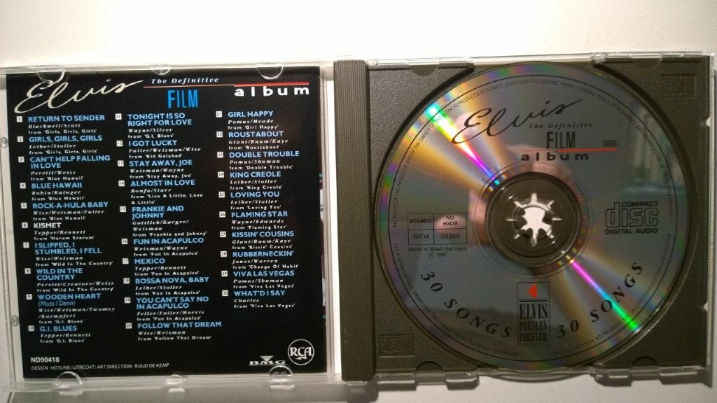 Elvis Presley - The Definitive Film Album, Ophalen of Verzenden, Zo goed als nieuw, Rock-'n-roll, Album