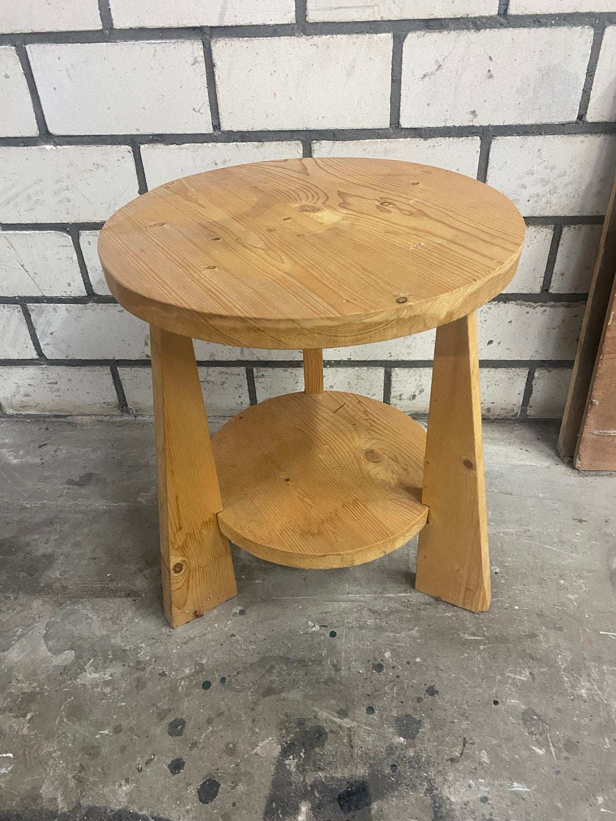 Bijzet tafeltje, Ophalen, Zo goed als nieuw, Hout