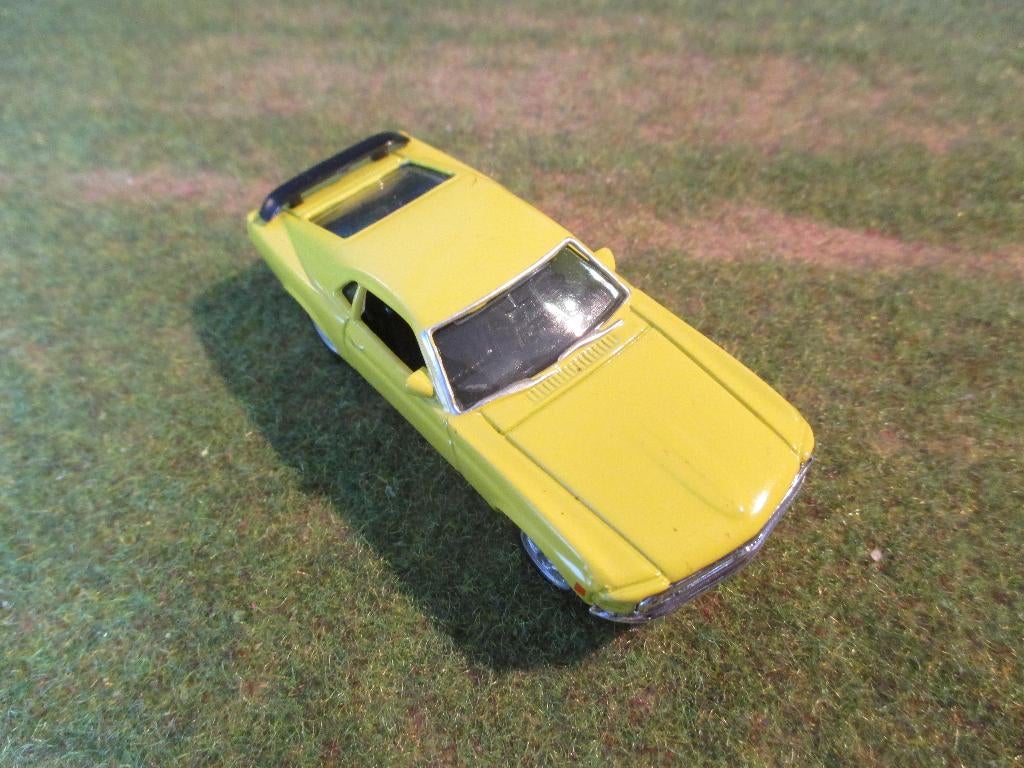 1:64 1970 Ford Mustang BOSS Fastback - Welly, Ophalen of Verzenden, Zo goed als nieuw, Auto