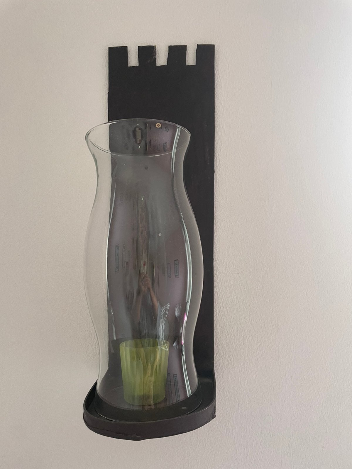 Wandhanger, Ophalen of Verzenden, Zo goed als nieuw, Glas
