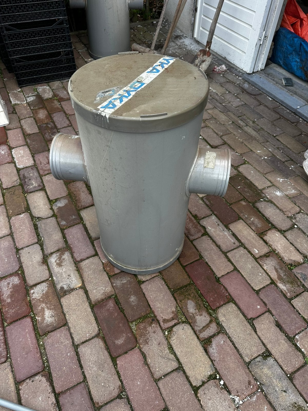 Blad /vuil afscheider dyka 2 stuks, Ophalen, Pvc, Zo goed als nieuw, Minder dan 2 meter