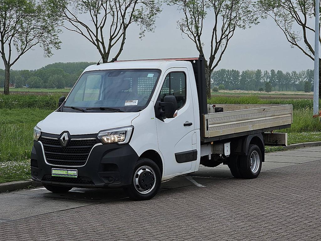 RENAULT MASTER 2.3 open-laadbak euro6 !, Auto's, Bestelauto's, Gebruikt, Euro 6, Renault, Wit