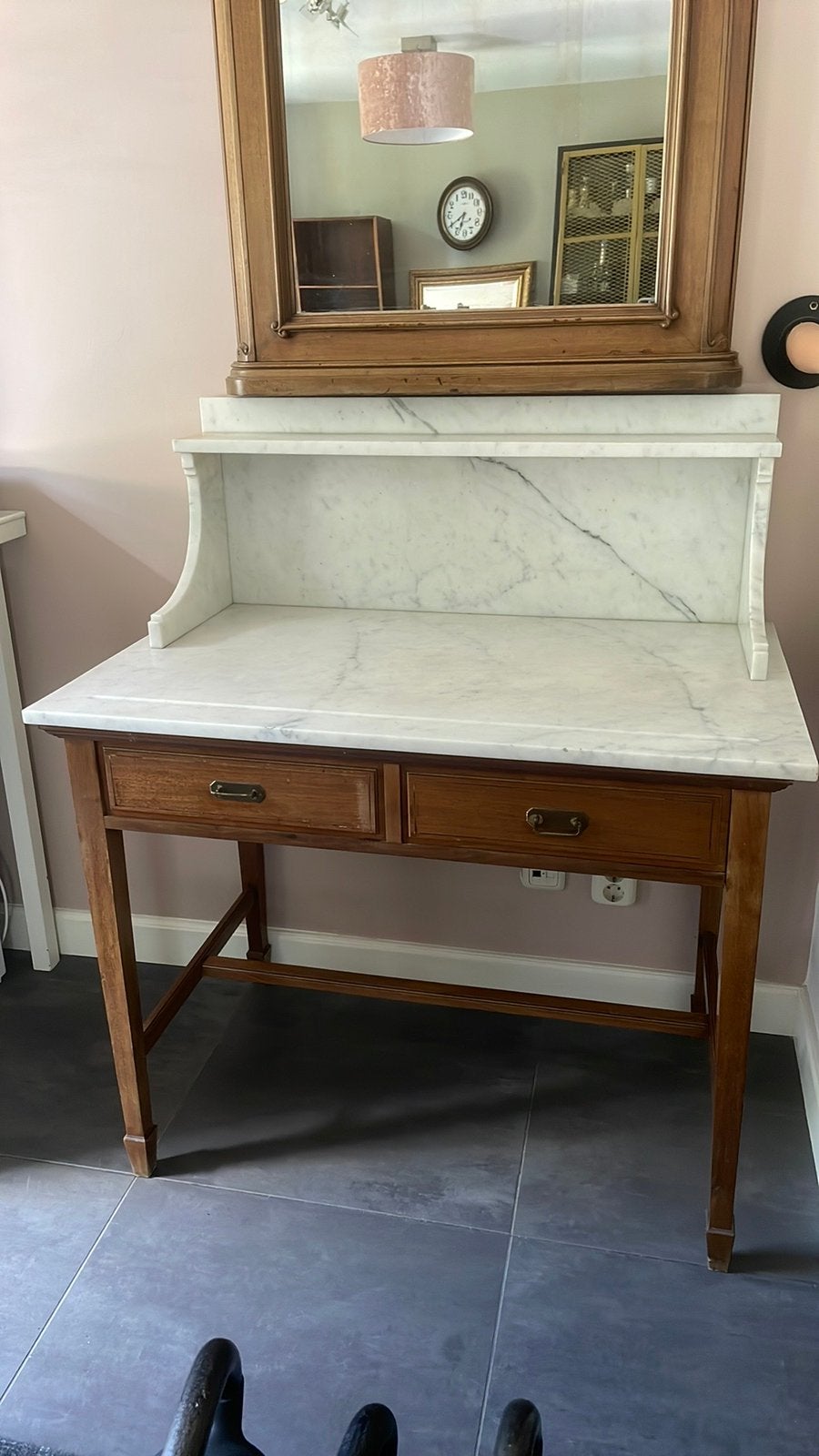Antieke commode/koffietafel, Antiek en Kunst, Ophalen of Verzenden