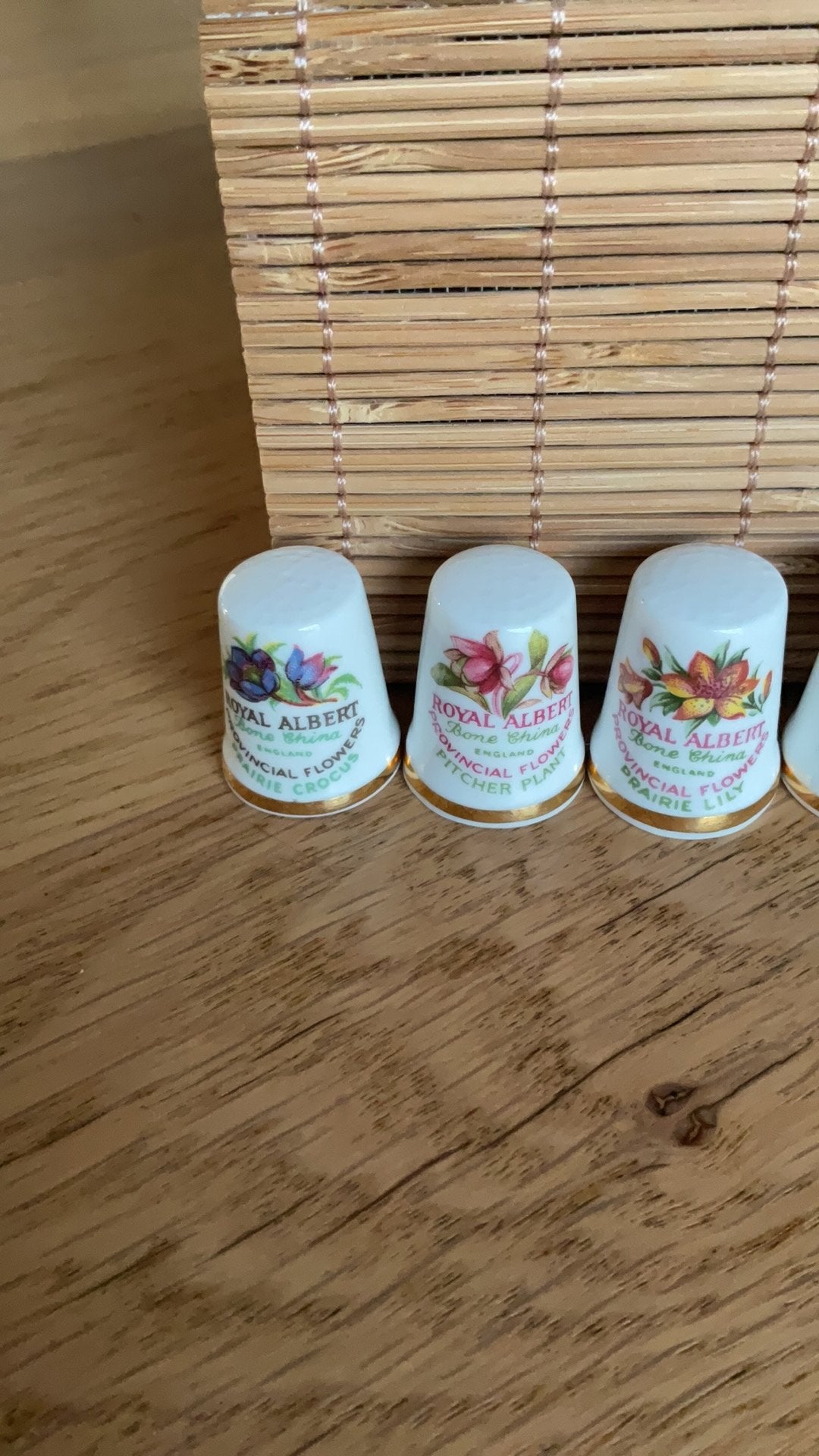 Royal Albert vingerhoed vingerhoedje vingerhoedjes, Verzenden, Nieuw, Porselein, Buitenland