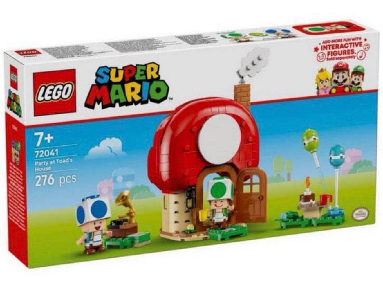 Nieuw: LEGO Super Mario 72041: Party at Toad’s House, Overige thema's, Lego, Nieuw, Ophalen of Verzenden