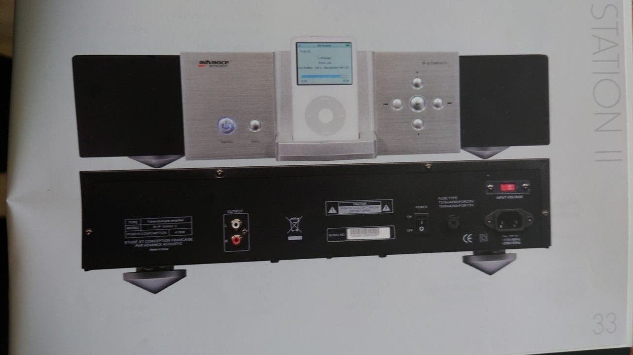 Advance Acoustic iPod dock te koop, Ophalen of Verzenden, Zo goed als nieuw