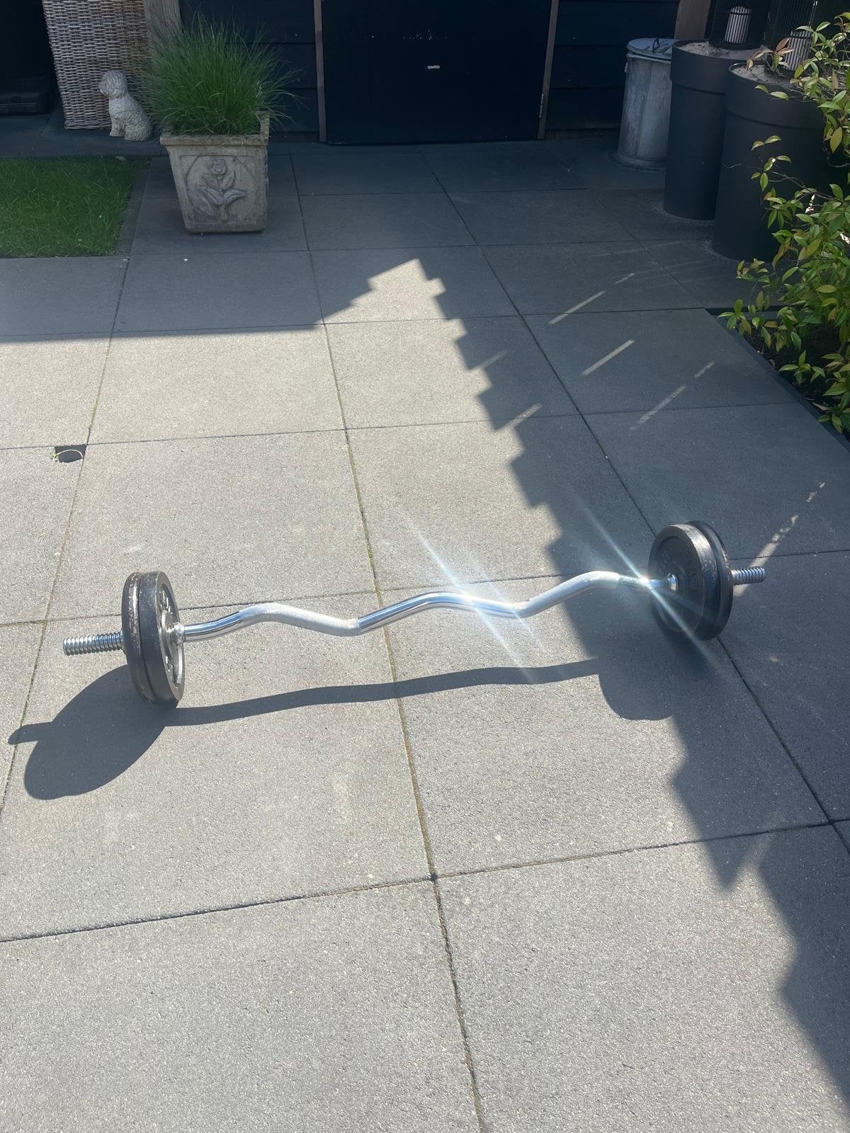 Volledig krachttrainingspakket voor thuis, Ophalen, Zo goed als nieuw, Armen, Dumbbell