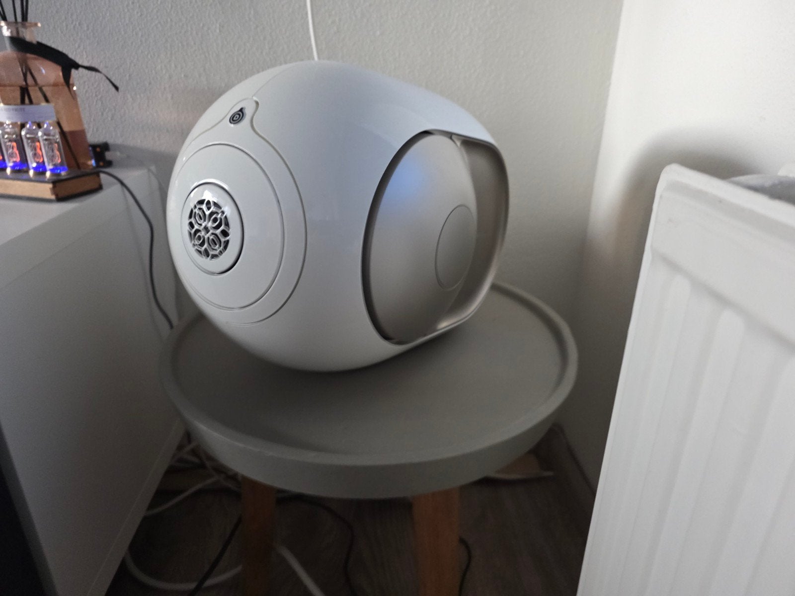 Devialet Phantom silver I 105 dB draadloze speaker, Slimme speaker, Zo goed als nieuw, Bluetooth, Ophalen