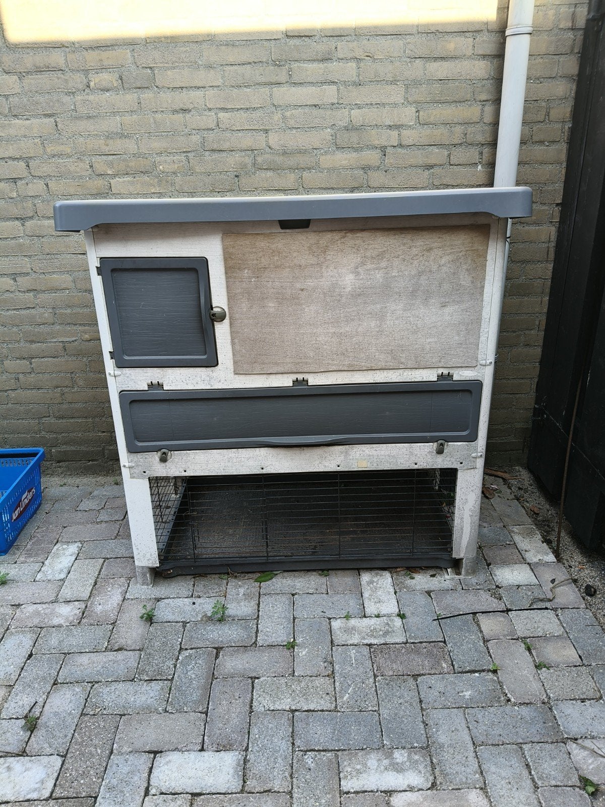 Konijnenhok gebruikt als kippen leg hok, Ophalen, Gebruikt, Overige typen