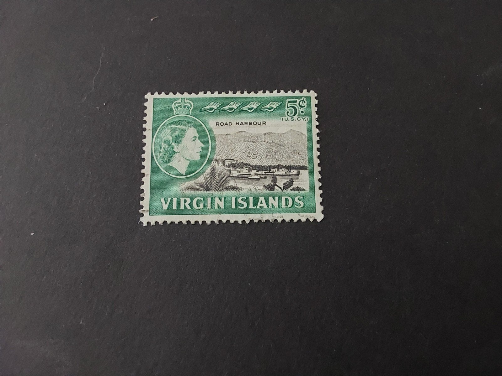 Britse Virgin Eilanden, SG 182, Postzegels en Munten, Verzenden, Gestempeld