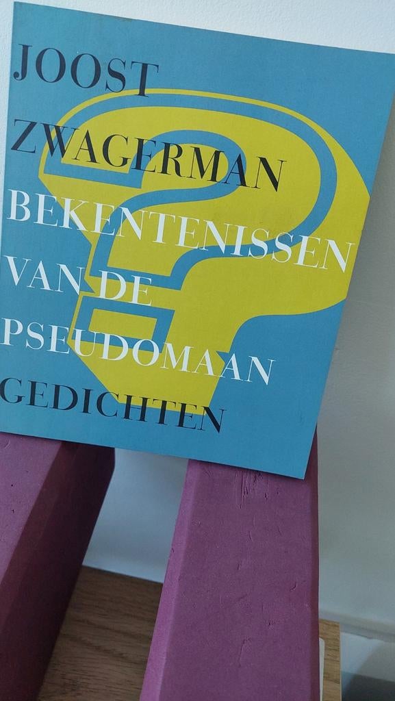 Joost Zwagerman - Bekentenissen (Gedichten), Boeken, Ophalen of Verzenden, Zo goed als nieuw, Joost Zwagerman, Eén auteur