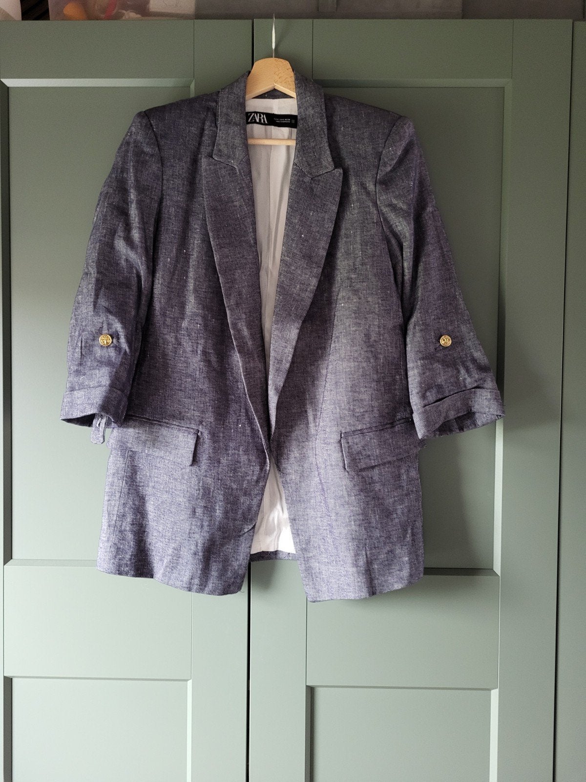 Zara blazer maat s, Blauw, Zara, Nieuw, Ophalen of Verzenden