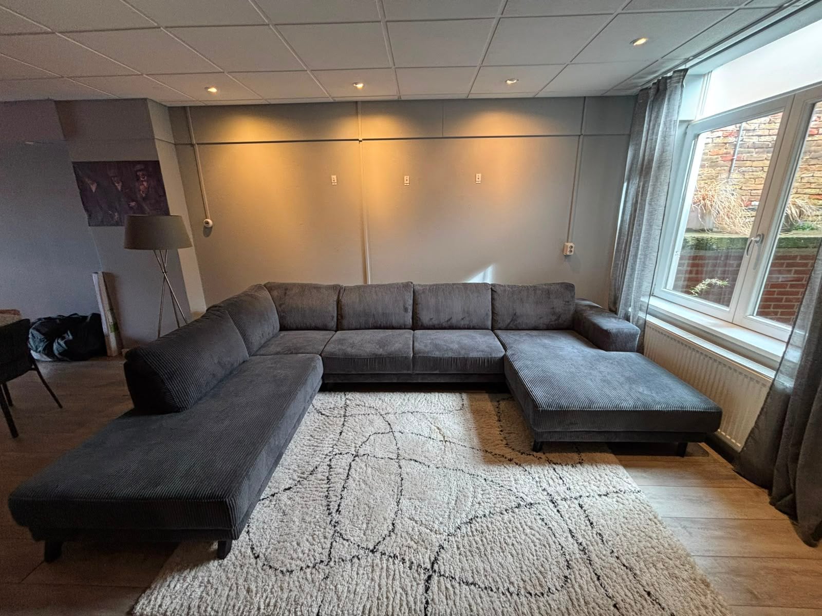 Hoekbank – zo goed als nieuw, Huis en Inrichting, Ophalen, Zo goed als nieuw